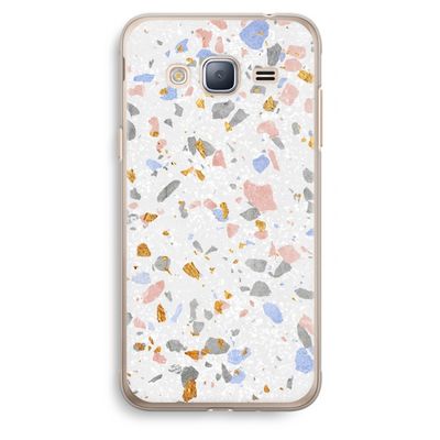 Terrazzo N°8: Samsung Galaxy J3 (2016) Transparant Hoesje