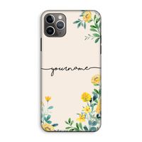 Gele bloemen: iPhone 11 Pro Max Tough Case