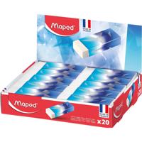 Gum maped arctic vibes display 20 stuks blauw