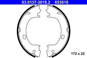 Remschoenset, parkeerrem 03013730182