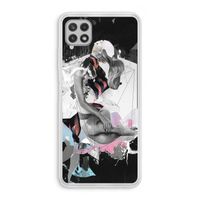 Camouflage de sommeil: Samsung Galaxy A22 4G Transparant Hoesje