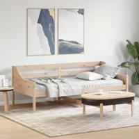 Slaapbank zonder matras 90x200 cm massief grenenhout
