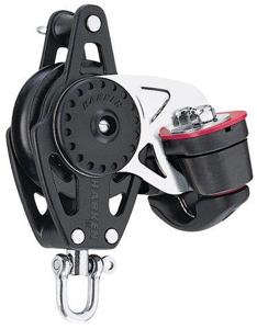 Harken 75c 1-schijfsblok Met Hondsvot En Klem Default