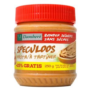 Damhert Speculoospasta suikervrij (250 gr)