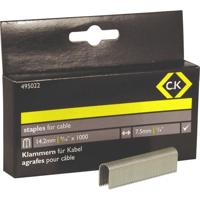 C.K 495022 Nieten voor tacker 1 stuk(s) Afm. (l x b) 14 mm x 7.5 mm