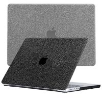 Lunso MacBook Pro 16 inch M1/M2 (2021-2023) cover hoes - case - Glitter Zwart