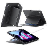 iPad Air 13" (M4) 2026 Flip Magnetic Case with Pencil Holder - Black