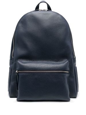 Orciani sac à dos zippé à logo - Bleu