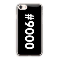 #9000: iPhone 8 Transparant Hoesje #9000: iPhone 8 Transparant Hoesje