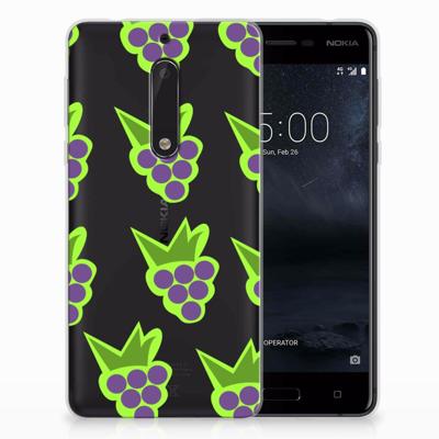 Nokia 5 | Siliconen Case | Druiven