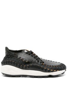 Nike baskets Air Footscape Woven en cuir - Noir