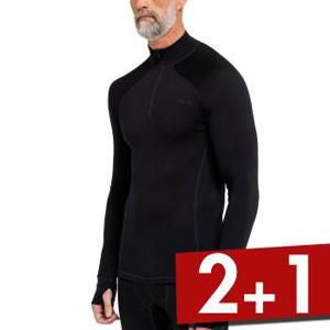 Dovre Wool Zip Single Jersey