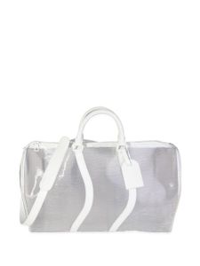 Louis Vuitton Pre-Owned sac de voyage Keepall Bandoulière 50 - Blanc