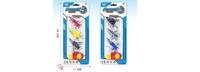 Afschiet vliegtuigjes 7cm set a 3 stuks