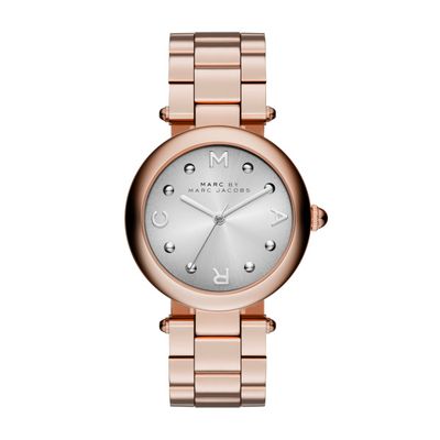 Horlogeband Marc by Marc Jacobs MJ3449 Roestvrij staal (RVS) Rosé 18mm
