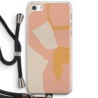 Bikini body: iPhone 5 / 5S / SE Transparant Hoesje met koord