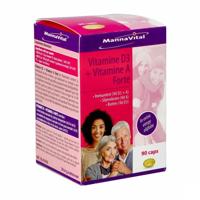 Mannavital Vitamine D3 + Vitamine A Forte Caps 90 Mannavital Vitamine D3 + Vitamine A Forte Caps 90