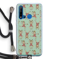 Gymboys: Huawei P20 Lite (2019) Transparant Hoesje met koord