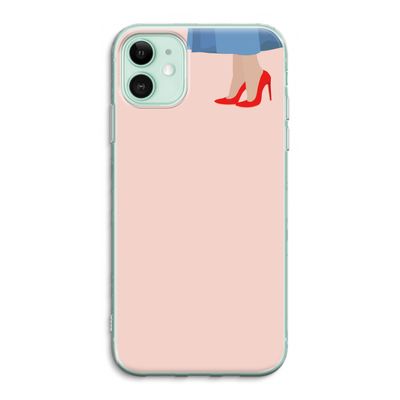 High heels: iPhone 11 Transparant Hoesje