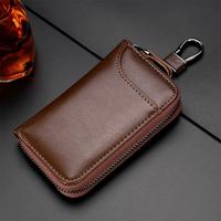 9105 taille opknoping grote capaciteit rits lederen sleutels houder tas multifunctionele portemonnee (bruin) 9105 taille opknoping grote capaciteit rits lederen sleutels houder tas multifunctionele portemonnee (bruin)