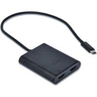 i-tec USB-C > Dual HDMI adapter 0,3 meter, 4K