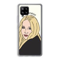 Mary Kate: Samsung Galaxy A42 5G Transparant Hoesje