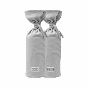 Meyco kruikenzak jersey basic lichtgrijs 2-pack Maat