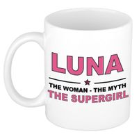 Luna The woman, The myth the supergirl collega kado mokken/bekers 300 ml