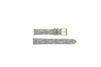 Horlogeband Michael Kors MK2861 Leder Wit 16mm