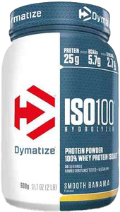 Dymatize ISO 100 Hydrolized Smooth Banana (900 gr)