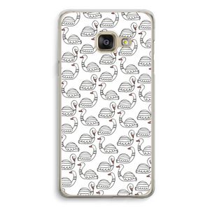 Zwanen: Samsung A3 (2017) Transparant Hoesje