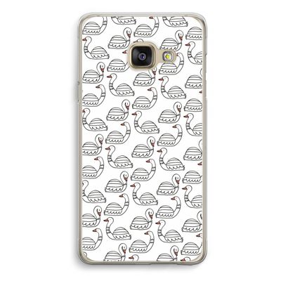 Zwanen: Samsung A3 (2017) Transparant Hoesje