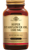 Solgar Super Starflower (Borage) Oil 1300 mg (300 mg GLA) Softgels Solgar Super Starflower (Borage) Oil 1300 mg (300 mg GLA) Softgels
