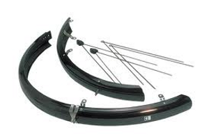 Eurofender Stel spatborden 26 inch 58 pvc zwart