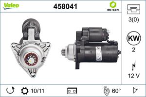 Startmotor / Starter REMANUFACTURED PREMIUM VALEO, Spanning (Volt)12V, u.a. für VW