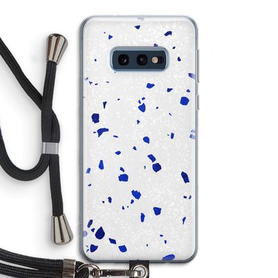 Terrazzo N°5: Samsung Galaxy S10e Transparant Hoesje met koord