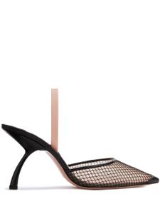 Pīferi Upanova 85mm slingback sandals - Noir