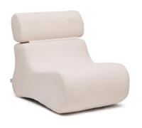 Kave Home Fauteuil 'Club' Bouclé, kleur Naturel
