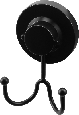 Cornat 3In1 Handdoekhaakje Dubbel Zw - T3402511