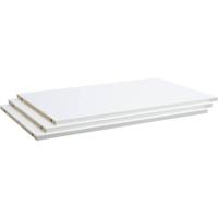 Leen Bakker - Legplankenset Bergamo (3 Stuks) - 87 Cm - Spaanplaat - Wit