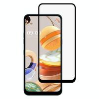 Voor LG K61 Full Glue Full Screen Tempered Glass Film