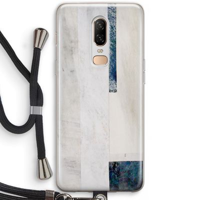Meet you there: OnePlus 6 Transparant Hoesje met koord