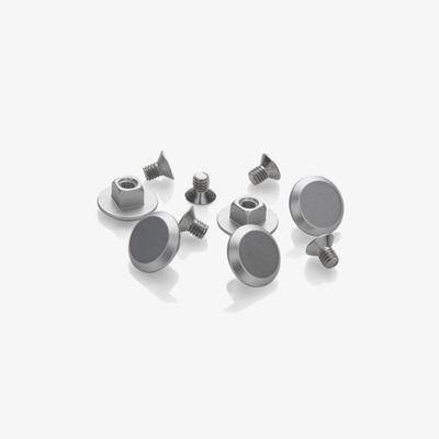 BROOKS Aluminium threated rivets for cambium special - silver (5 pieces)