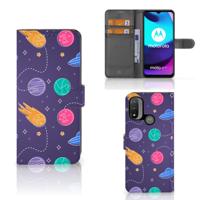Motorola Moto E20 | E30 | E40 | Wallet Case | met Pasjes | Space