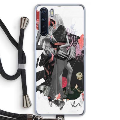 Dissimulation du réel: Oppo A91 Transparant Hoesje met koord