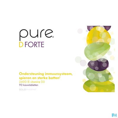 Pure D Forte Kauwtabletten 90