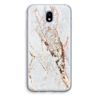 Goud marmer: Samsung Galaxy J5 (2017) Transparant Hoesje