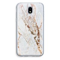 Goud marmer: Samsung Galaxy J5 (2017) Transparant Hoesje