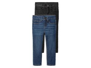 lupilu 2 peuter jeans (104, Zwart/blauw)