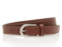 Timbelt Leren Pantalon Riem 2.5 cm Cognac